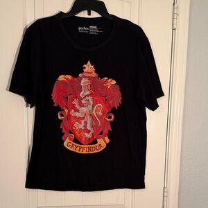 Harry Potter Gryffindor Black and Red T-Shirt